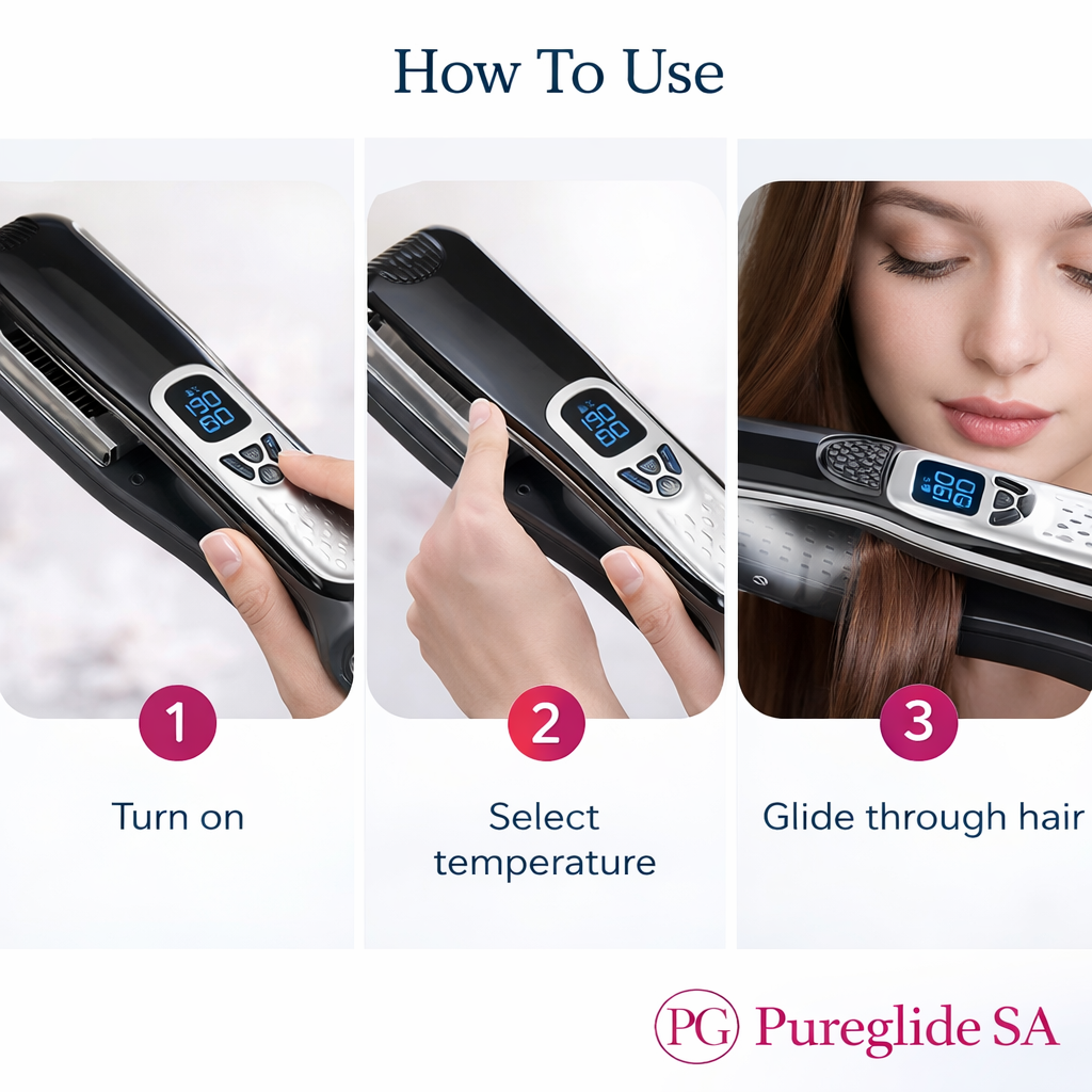 Steam Hair Straightener (230°C Professional)