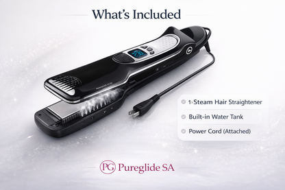 Steam Hair Straightener (230°C Professional)