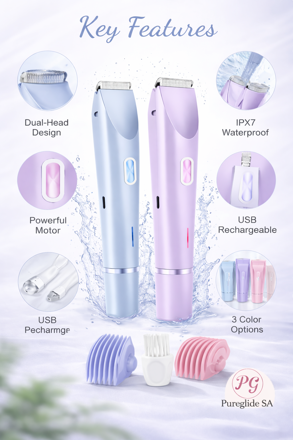 Precision Electric Trimmer (Rechargeable Grooming Kit)