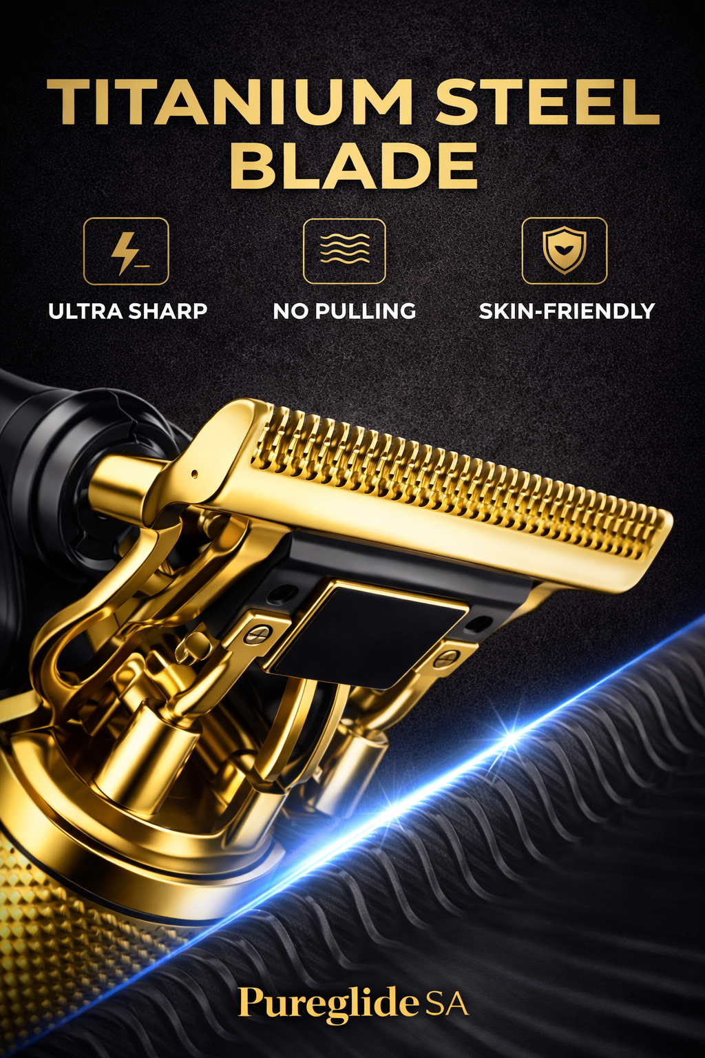 Professional T9 Hair Trimmer (USB Rechargeable)