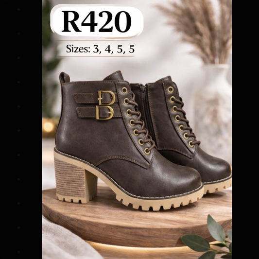 Women’s Block Heel Boots (Winter Style)