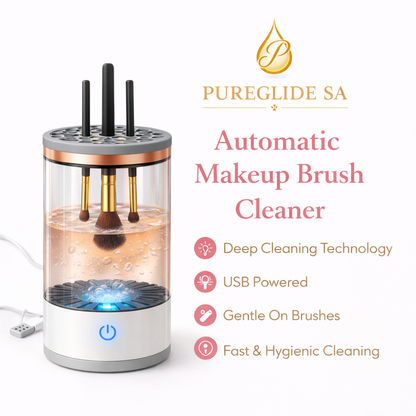 Pureglide SA Automatic Makeup Brush Cleaner - Electric Cosmetic Brush Washing Machine