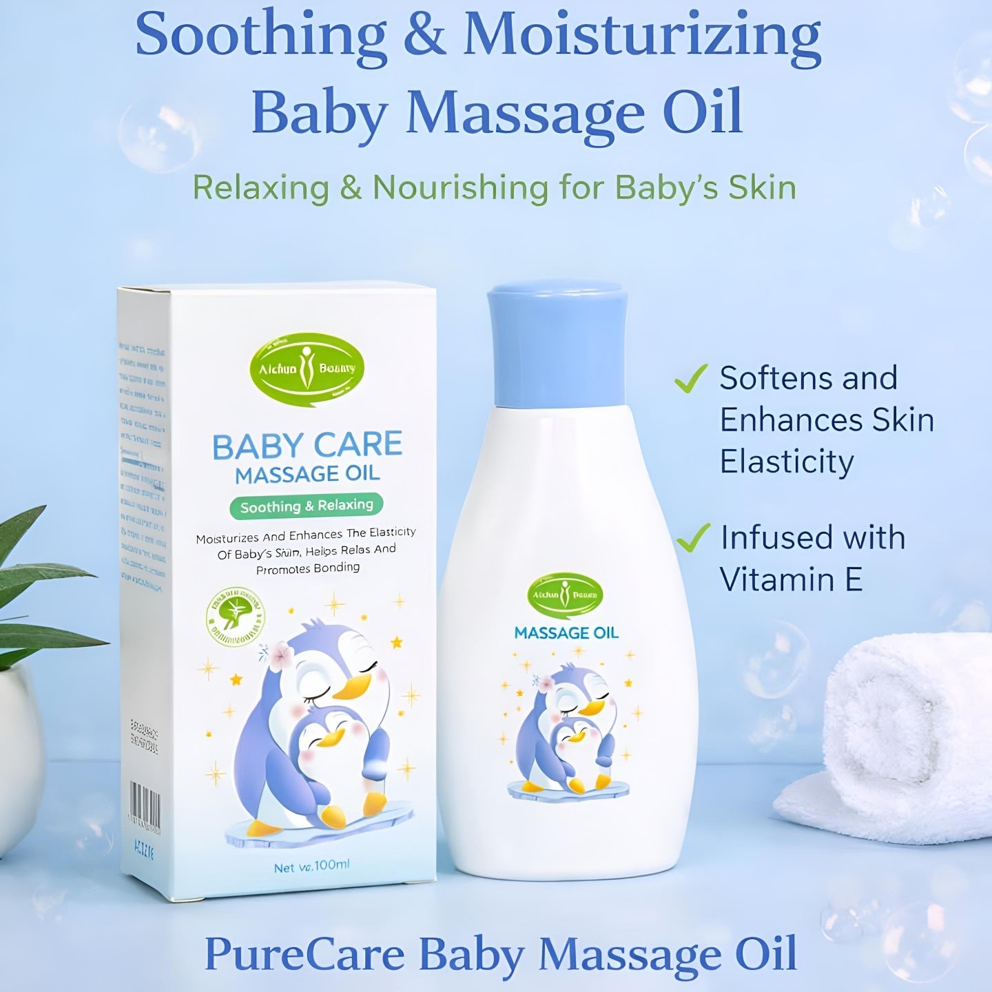 Baby Care Massage Oil Blue