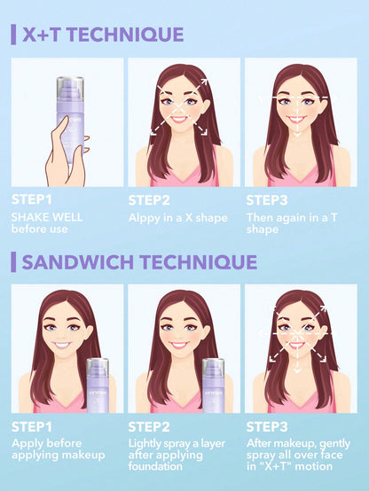 SHEGLAM Lock’d In Setting Spray (55ml) – Long Lasting Matte Finish