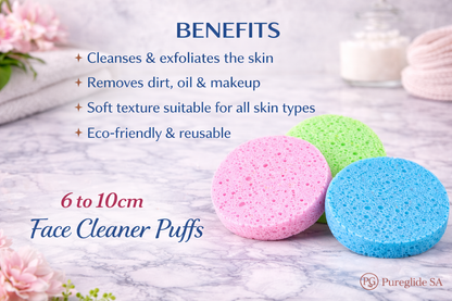 Facial Cleansing Sponge Set (10pc)