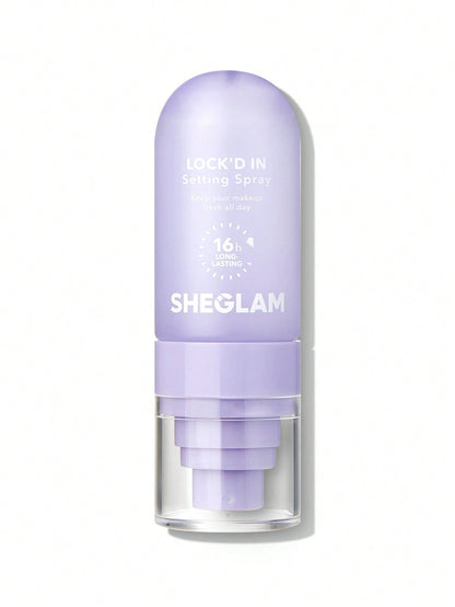 SHEGLAM Lock’d In Setting Spray (55ml) – Long Lasting Matte Finish