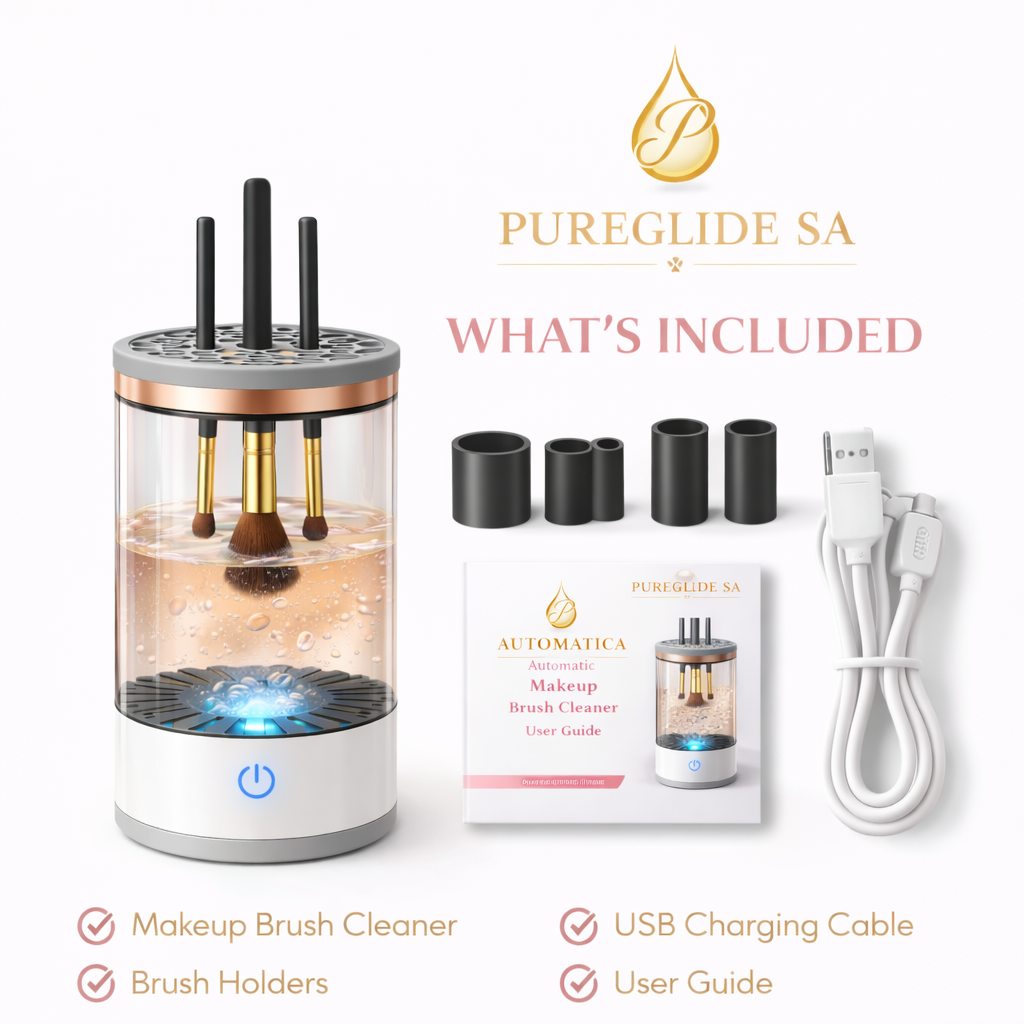 Pureglide SA Automatic Makeup Brush Cleaner - Electric Cosmetic Brush Washing Machine