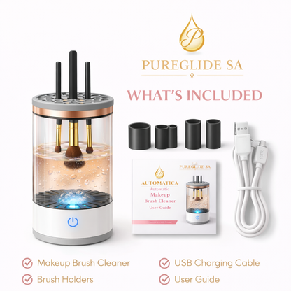 Pureglide SA Automatic Makeup Brush Cleaner - Electric Cosmetic Brush Washing Machine